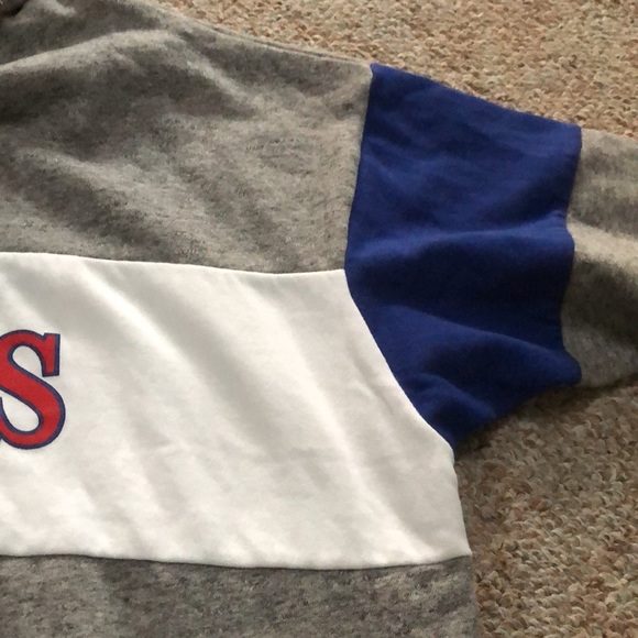 Philadelphia Sixers Mens Colorblock Hoodie Sweatshirt size S - Picture 4 of 4